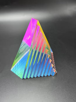 Multi-Color Crystal Triangle