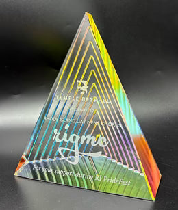 Multi-Color Crystal Triangle