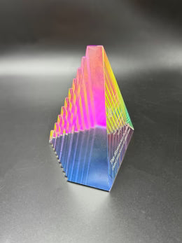 Multi-Color Crystal Triangle